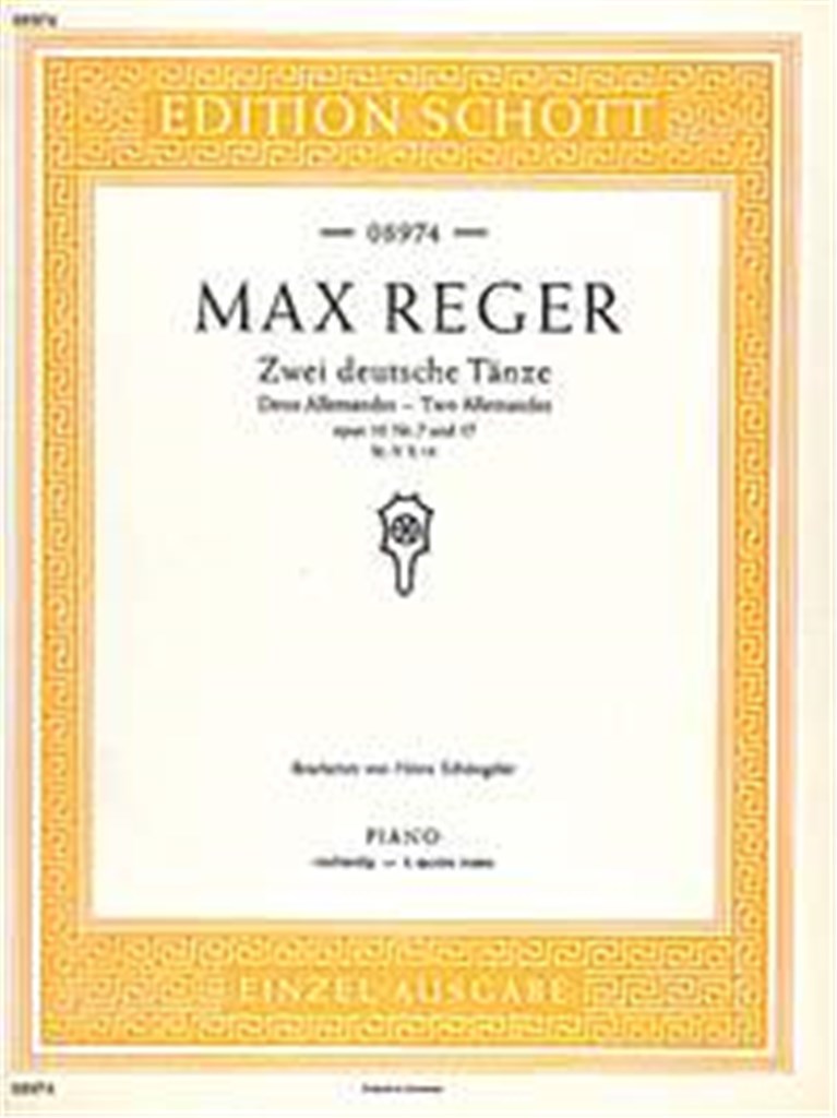 Zwei deutsche Tänze op. 10/7 and 17